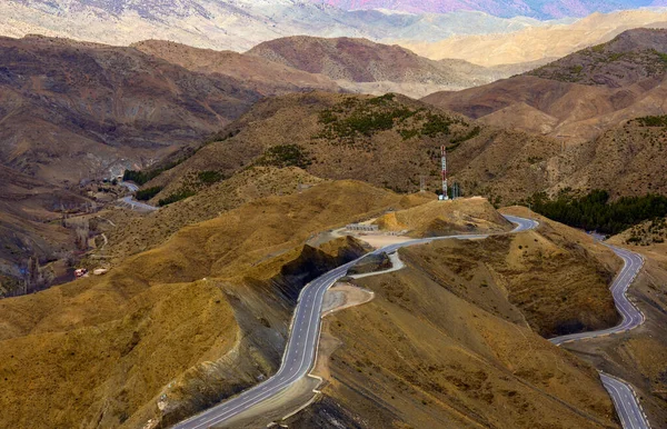 Vue Aérienne Paysage Montagneux Maroc — Photo