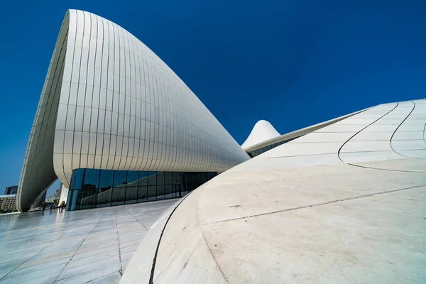 Baku Aserbaidschan Mai 2019 Heydar Aliyev Kulturzentrum Baku Das Kulturzentrum — Stockfoto