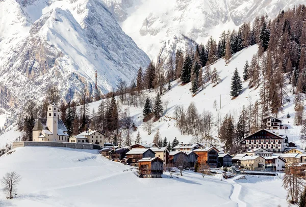 Invierno Los Alpes Suizos — Foto de Stock