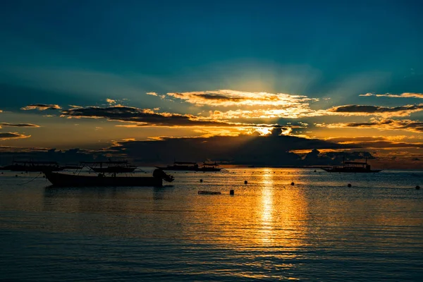 Spiaggia Tropicale Bohol Mattino Presto Philipines — Foto Stock