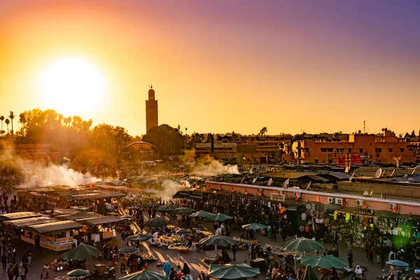 Повітряний Вид Традиційне Місто Мароко — стокове фото