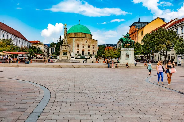 View Old Town Pecs Hungary — Stock Photo, Image