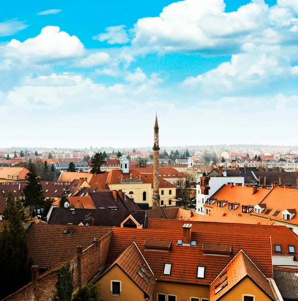 Cidade Eger Norte Hungria — Fotografia de Stock