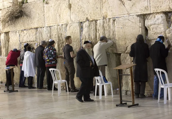 Personas Vestíbulo Ciudad Jerusalem Israel — Foto de Stock