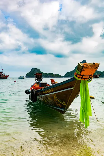 Boat Beach Thailand — Stock Photo, Image