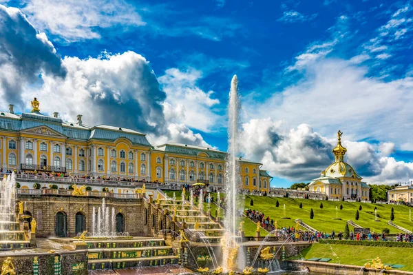 View Royal Palace Petersburg Russia — Stock Photo, Image