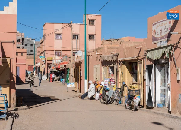 Nkob Maroc Décembre 2017 Les Habitants Médina Centre Ville Nkob — Photo