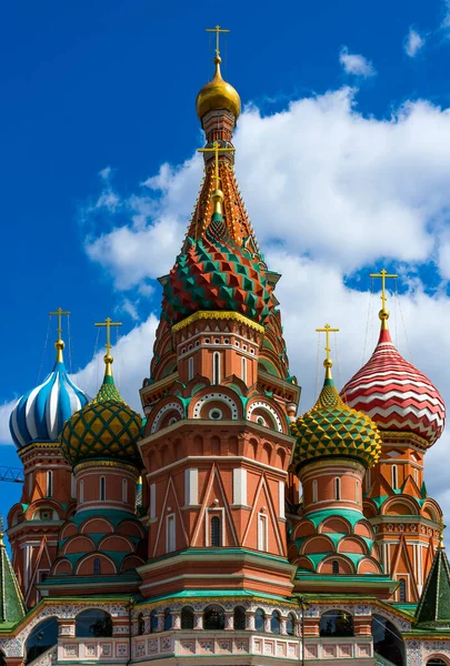 Basil Cathedral Red Square Moscow Russia — Stock Photo, Image