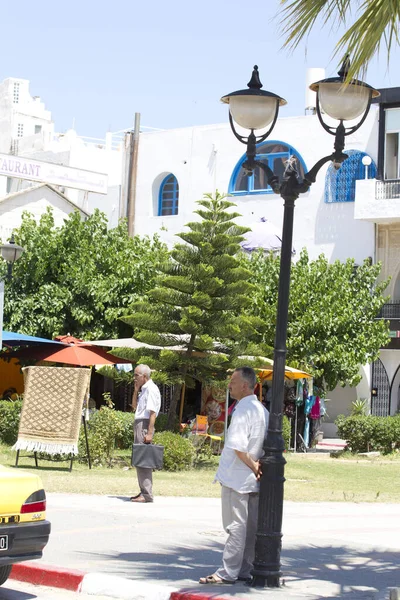 Barselona şehrinde turistler