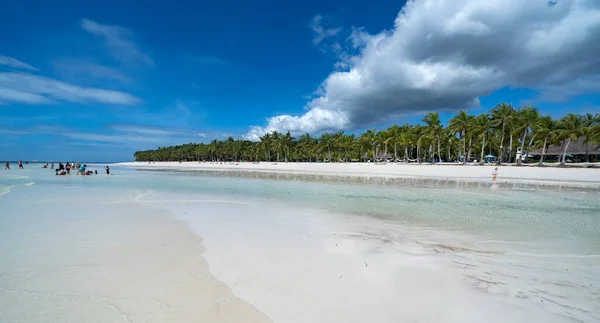 Hermosa Playa Mar Tropical — Foto de Stock