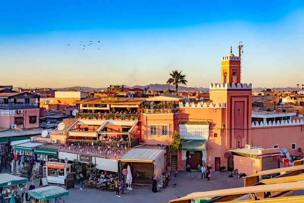 Vista Aérea Cidade Tradicional Marocco — Fotografia de Stock