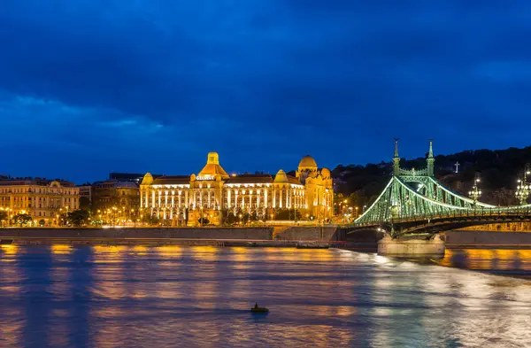 Blick Auf Die Dom Luis Brücke Budapest — Stockfoto
