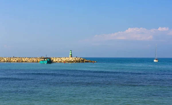 View Mediterranean Sea North Israel — Stock Photo, Image