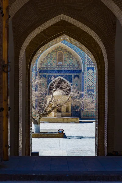 Moskee Poi Kalan Bukhara Oezbekistan — Stockfoto