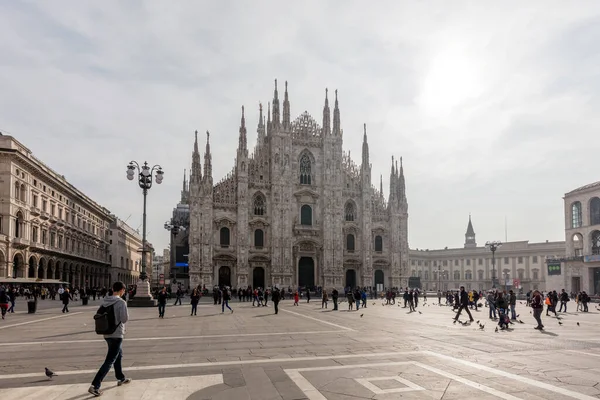 Duomo Milano Siena Italy — стокове фото