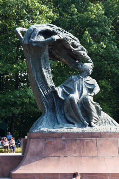 Estatua Parque Gdansk Polonia —  Fotos de Stock