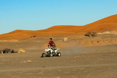 Fas 'taki çöl manzarası