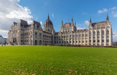 Berlin, Almanya 'daki Reichstag binasının manzarası
