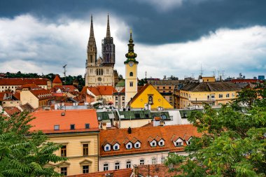 Zagreb eski kasaba manzarası