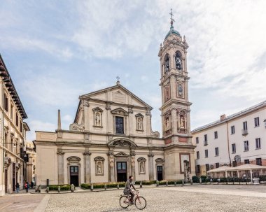 Milano, İtalya 'da eski mimari