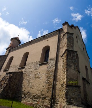 Tallinn, Estonya 'daki eski kasaba manzarası