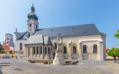 Litvanya, Vilnius şehrindeki Aziz George Katedrali manzarası