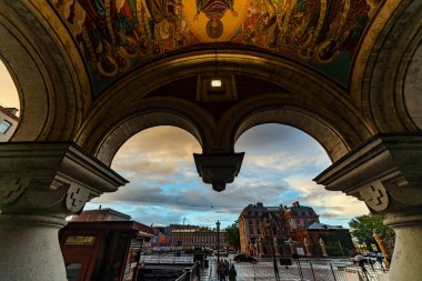 Roma şehri manzarası, İtalya.