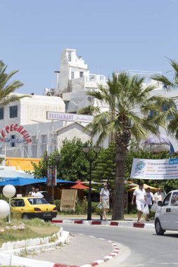 Barselona şehrinin manzarası