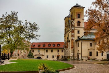Prag 'daki eski kasabanın manzarası