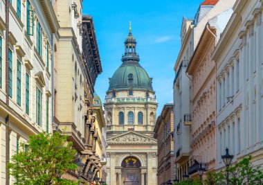 Madrid, İspanya 'nın manzarası.