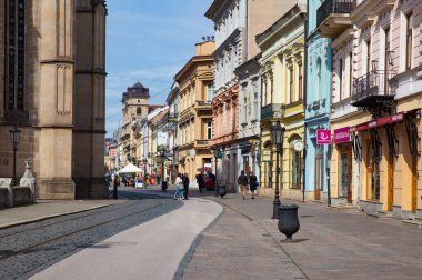 Slovakya 'nın Kosice kentinin manzarası