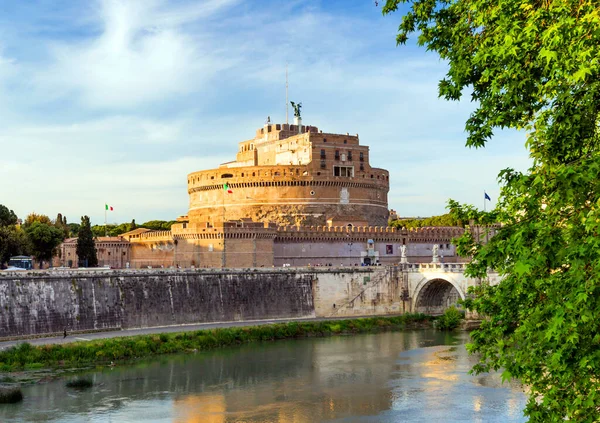 Róma Olaszország Castel Sant Angelo Nincs Magyar Neve — Stock Fotó