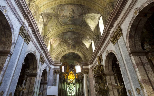 Interieur Van Kathedraal Van Vitus Praag Tsjechische Republiek — Stockfoto