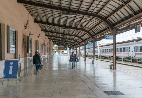 Bahnhof Der Stadt — Stockfoto