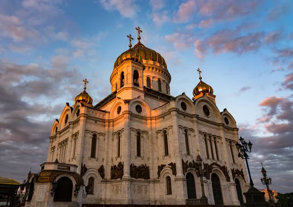 Kathedraal Van Christus Verlosser Moskou Rusland — Stockfoto