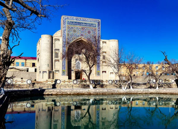 Madraza Medieval Bujará Uzbekistán — Foto de Stock