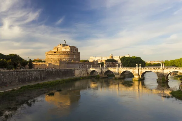 Róma Olaszország Castel Sant Angelo Nincs Magyar Neve — Stock Fotó