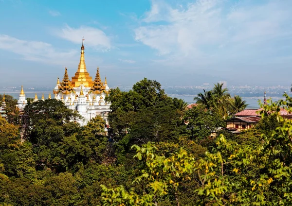 Pagoda Oro Wat Phra Kaew Bangkok Tailandia —  Fotos de Stock