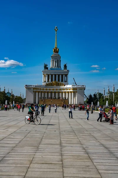 Famous Monument Center City Petersburg — Stock Photo, Image