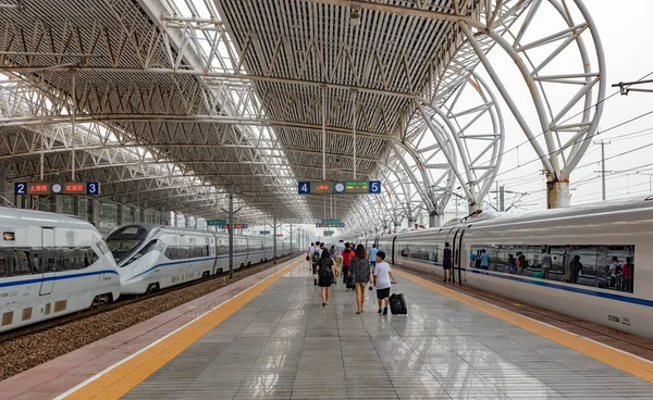 Estação Trem Cidade Asiática — Fotografia de Stock