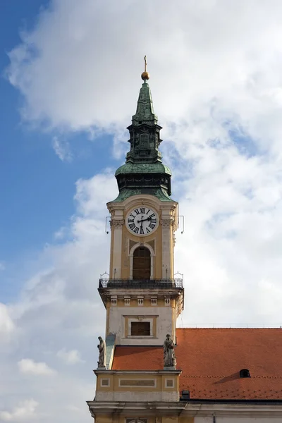 Věž Staré Radnice Krakově — Stock fotografie