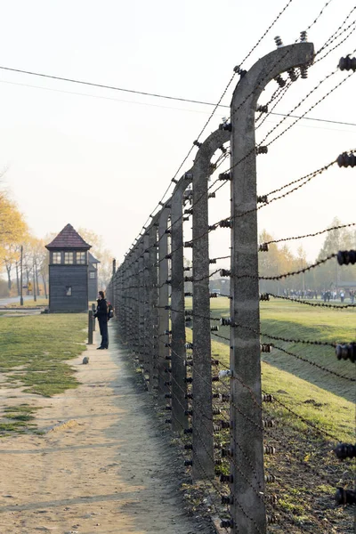 Oswiecim Poland October Auschwitz Camp Former Nazi Extermination Camp October — 图库照片