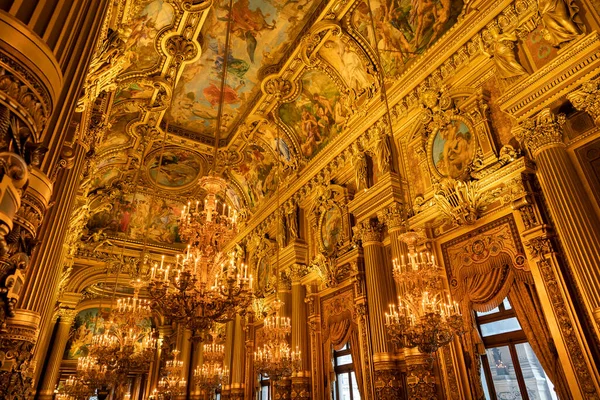 Paris November 2019 Interior View Opera Paris Palais Garnier Built — Stock Photo, Image