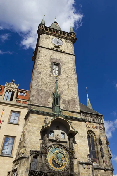 Uhrenturm Der Prager Altstadt — Stockfoto