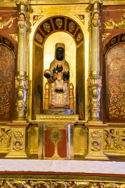 Bogota Colômbia Outubro 2015 Interior Igreja Montserrate Dedicada Senhor Caído — Fotografia de Stock