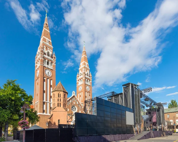 Вид Собор Георгия Городе Барселона — стоковое фото