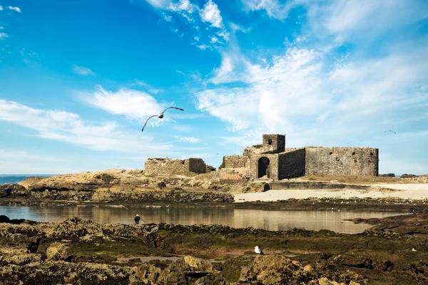 View Old Fortress Port City — Stock Photo, Image