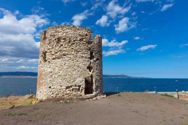 Medieval Tower Nessebar Bulgaria — Stock Photo, Image