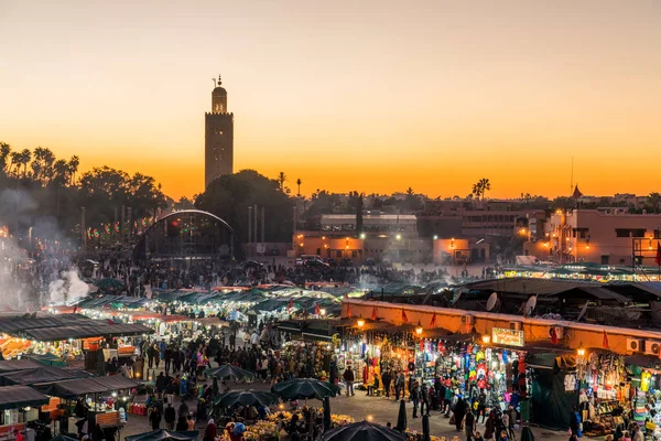 Marché Traditionnel Marrakech Maroc — Photo