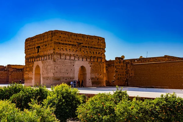 Traditionelle Altstadt Der Wüste Marokko — Stockfoto